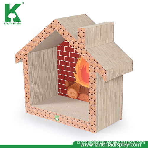 Cat Scratching Pad Funny Carboard Cat Scratcher corrugated cardboard Cat Toy With